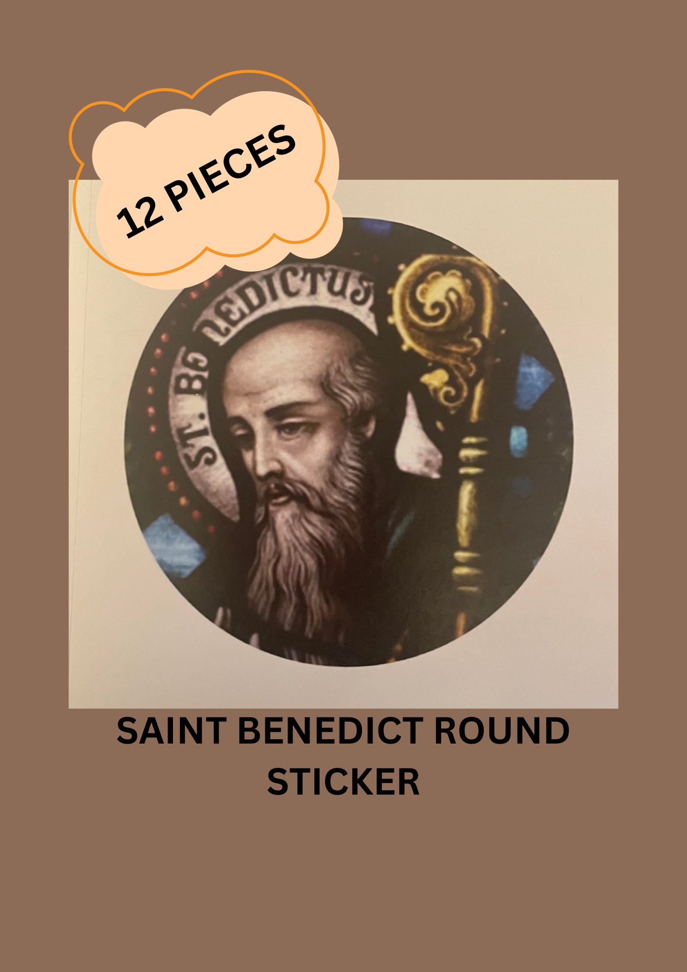 BULK ORDER / ROUND STICKERS / 3" DIAMETER