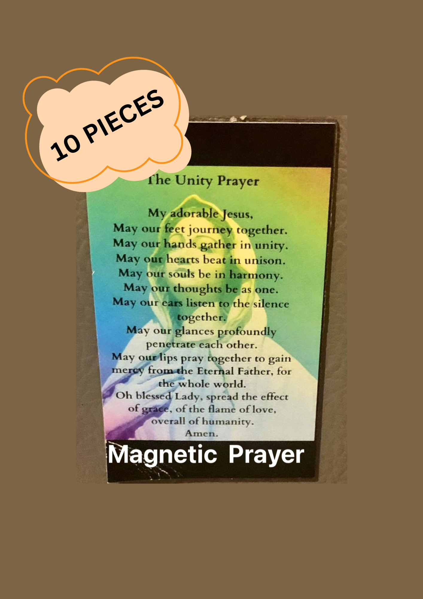 BULK ORDER / MAGNETIC PRAYER CARD/ RELIGIOUS ACCESSORIES