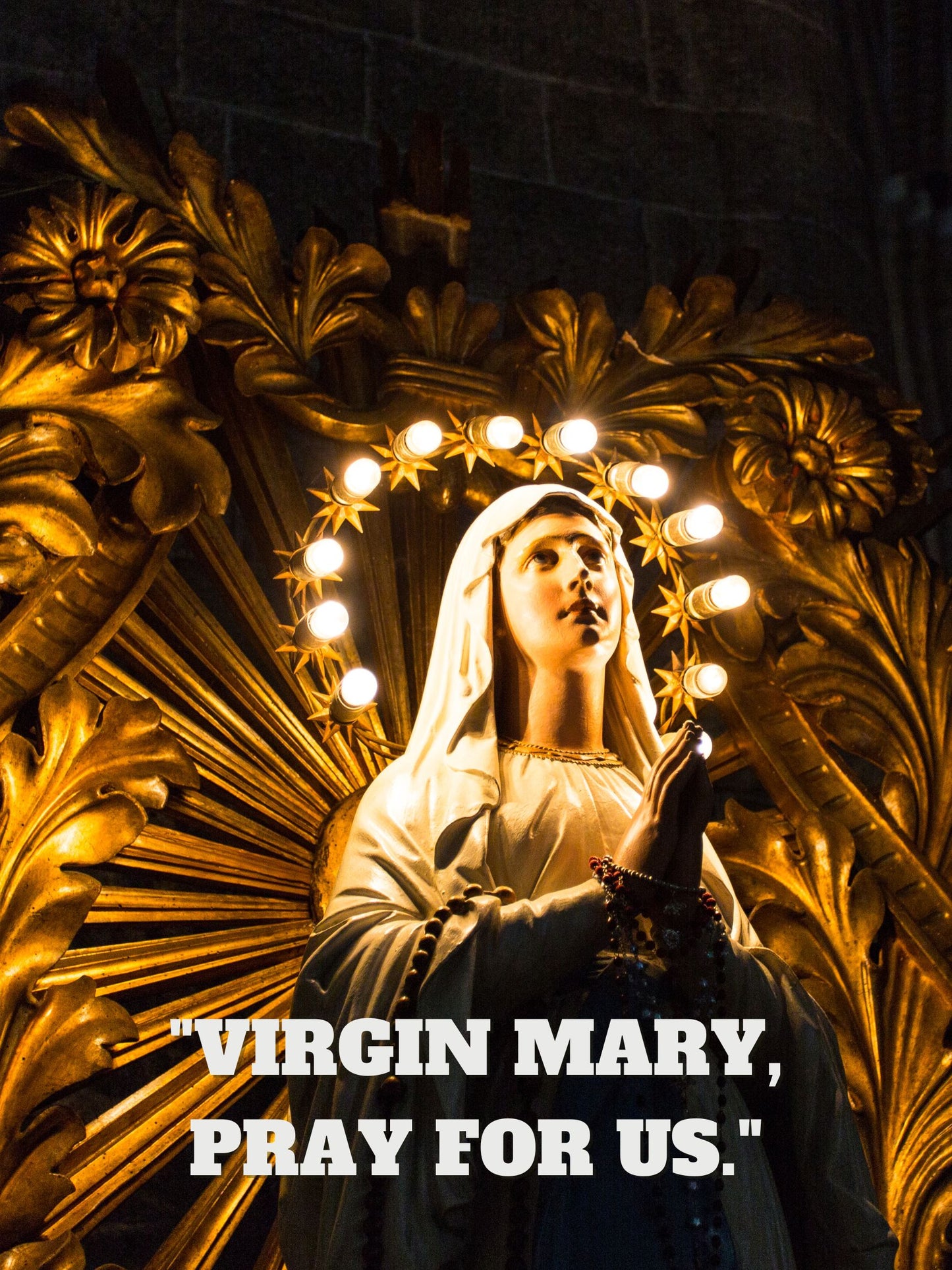 VIRGIN MARY /SAINTS IMAGES/ DIGITAL DOWNLOAD/ 18 in x 24 in (medium poster size)