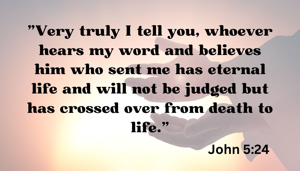 JOHN 5:24/BIBLE VERSE/TAG INSPIRATIONS/ DIGITAL DOWNLOAD/  3.5 in x 2 in