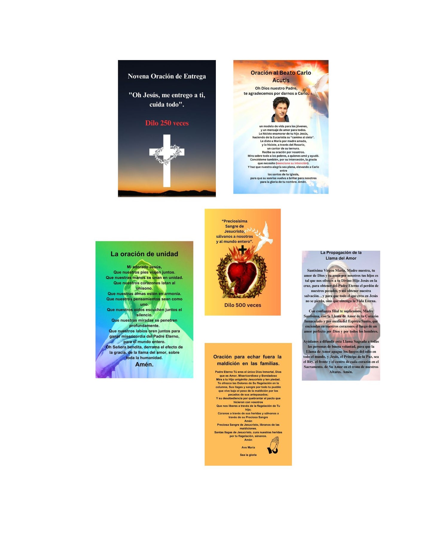 COMPILACIÓN DE ORACIONES (DESCARGA 12 en 1)/Tarjeta de Oración Imprimible PDF/Descarga Digital/5.5" X 7"