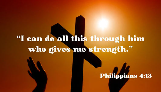 PHILIPPIANS 4:13/BIBLE VERSE/TAG INSPIRATIONS/ DIGITAL DOWNLOAD/  3.5 in x 2 in