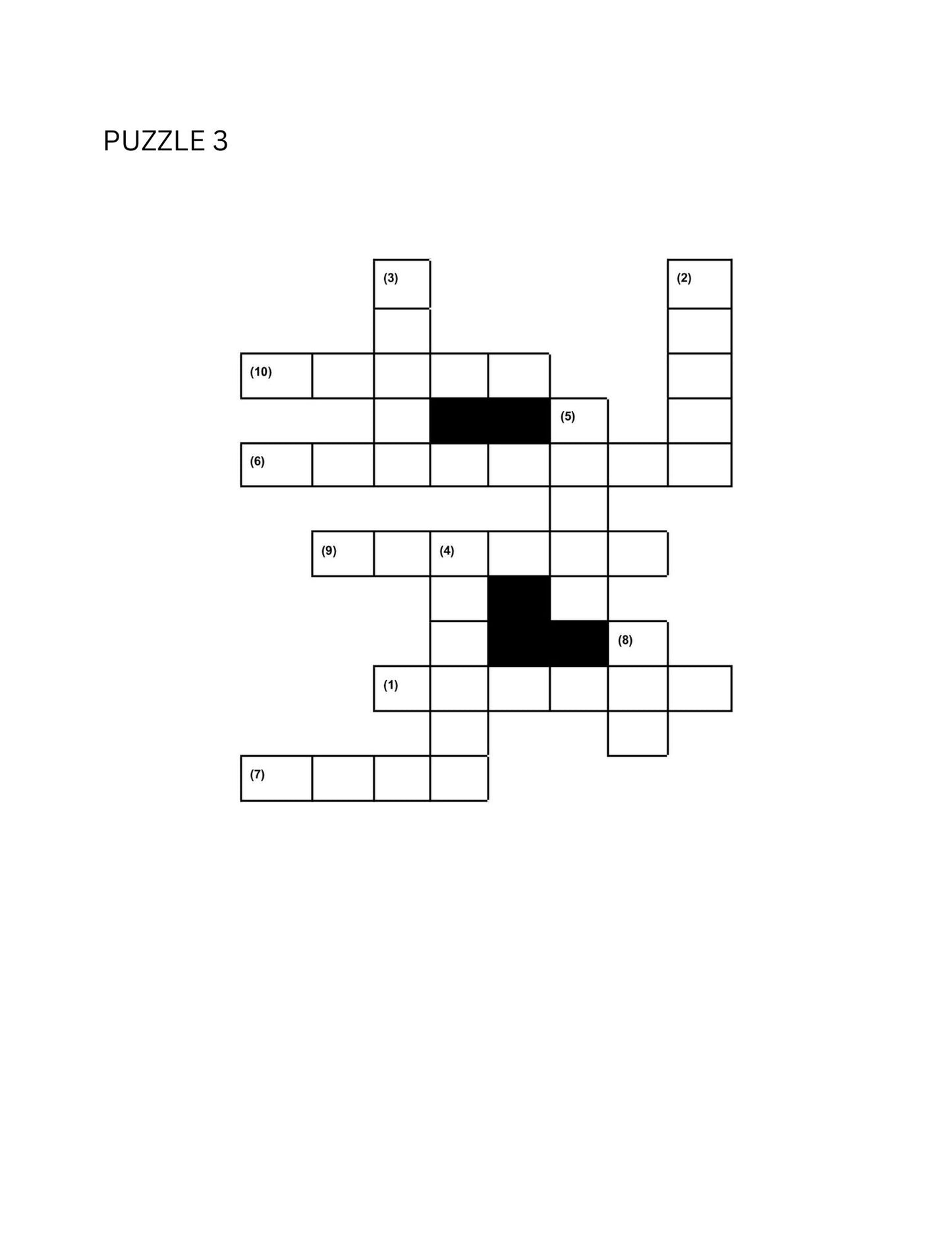 PUZZLING THROUGH THE BIBLE/CROSSWORD PUZZLE/ PDF DOWNLOAD/ 8.5 X 11 in