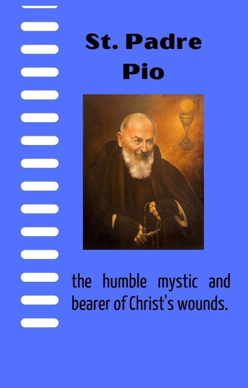 SAINT PADRE PIO / MINI E-BOOK/ 5 pages / 5.33 in x 8.33 in