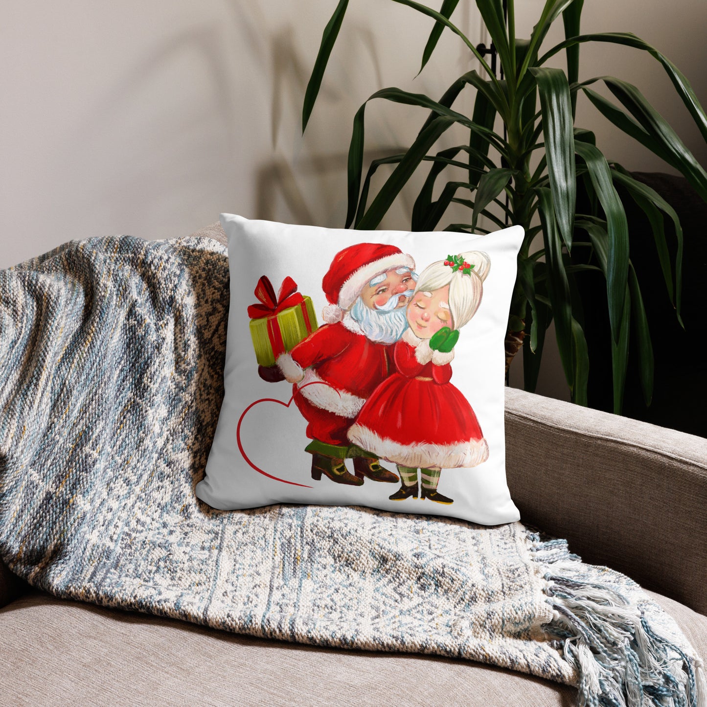 SANTA'S LOVE Pillow Case