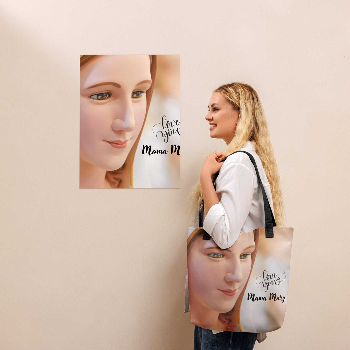 MAMA MARY Tote bag / All-Over Print