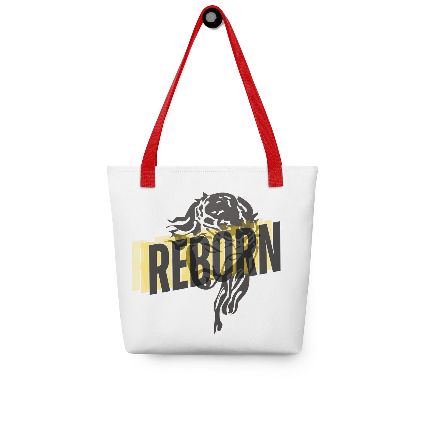 "REBORN" Tote bag/ All-Over Print