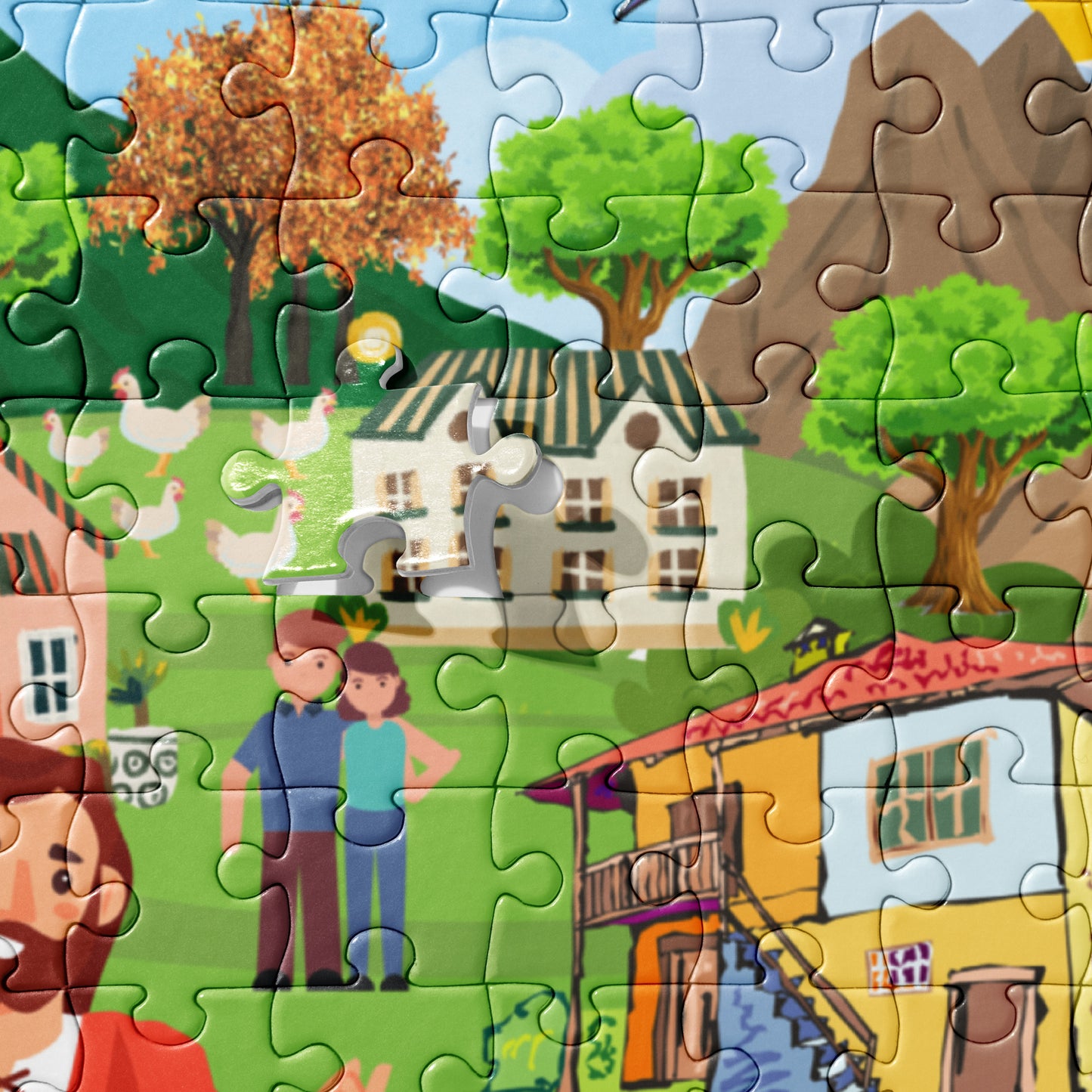 "Journey to Faith: Children's Bible Puzzle"/Jigsaw puzzle