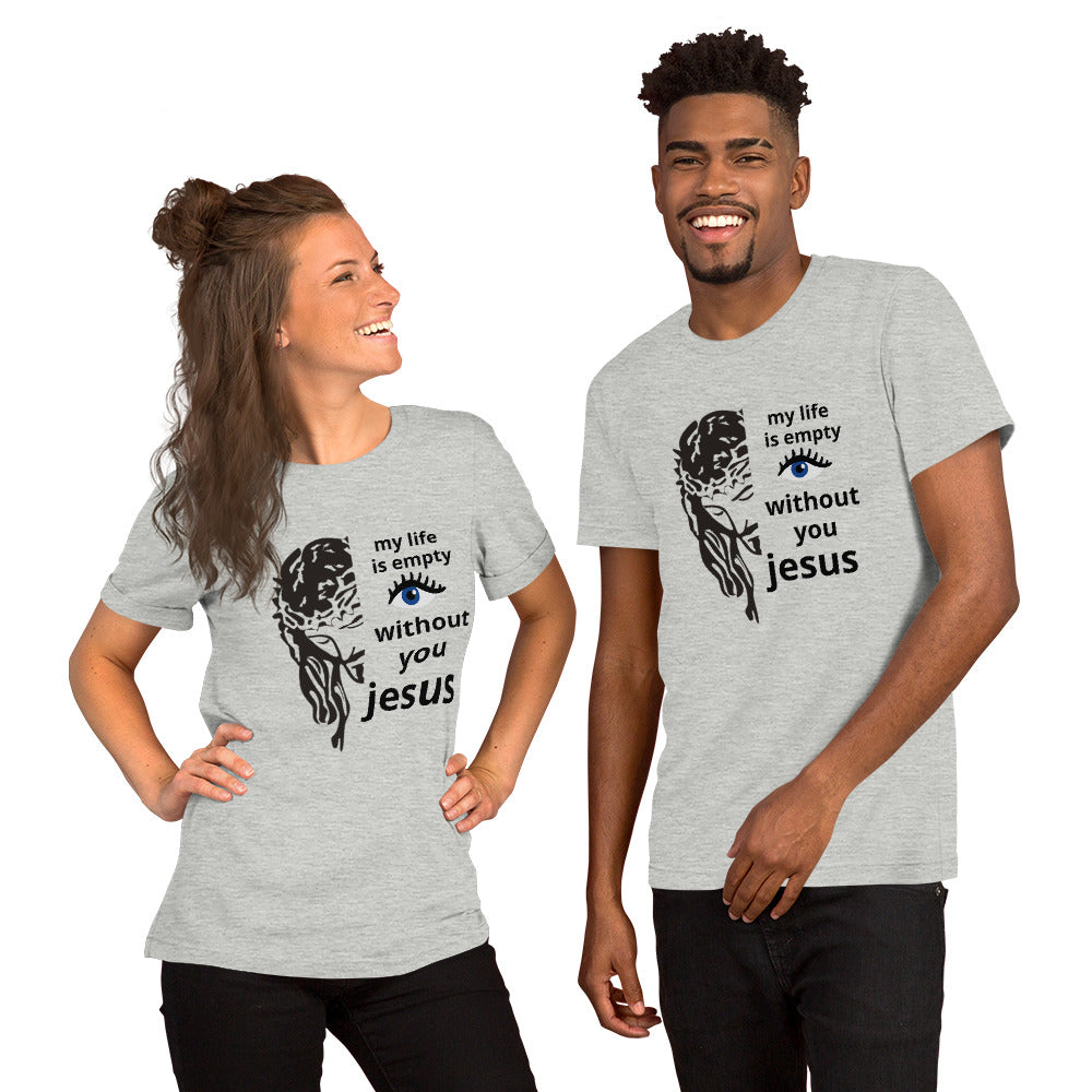 "LIFE WITH JESUS..."/Unisex t-shirt