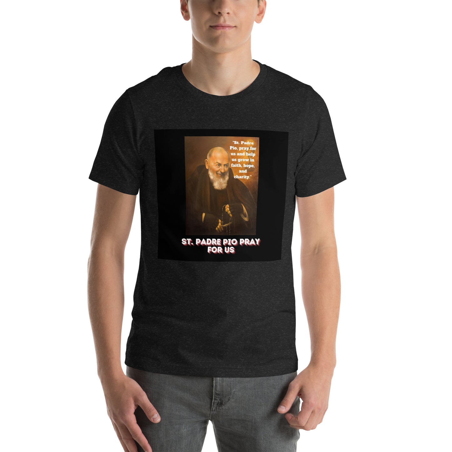 St. Padre Pio Unisex t-shirt