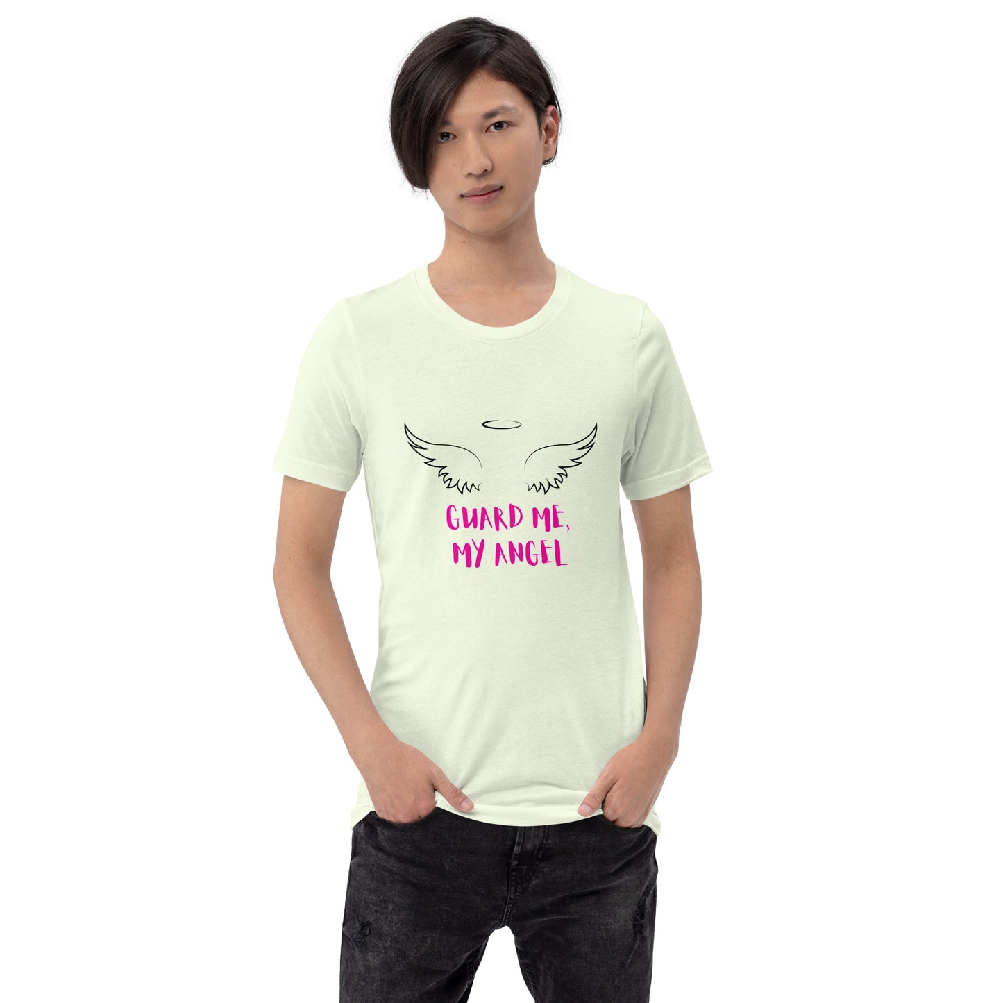 Guard Me, My Angel Unisex t-shirt