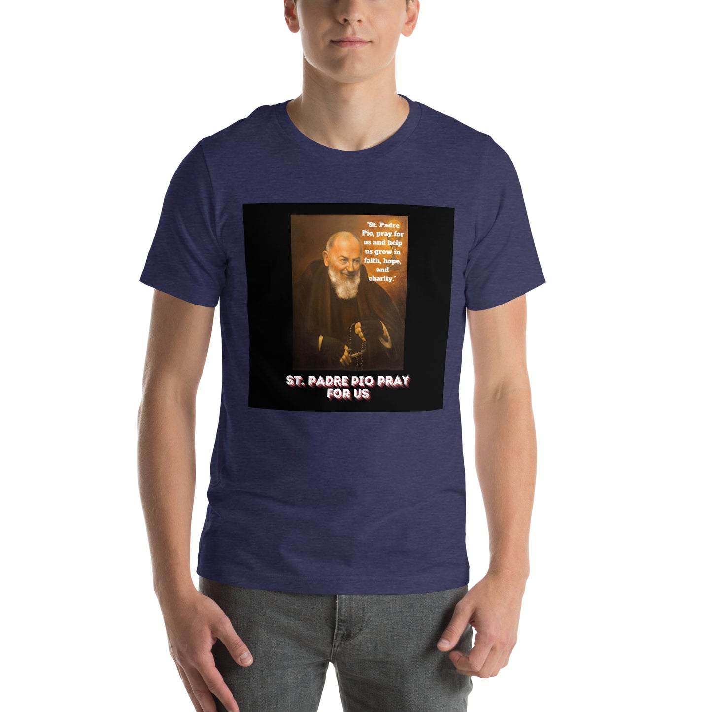 St. Padre Pio Unisex t-shirt