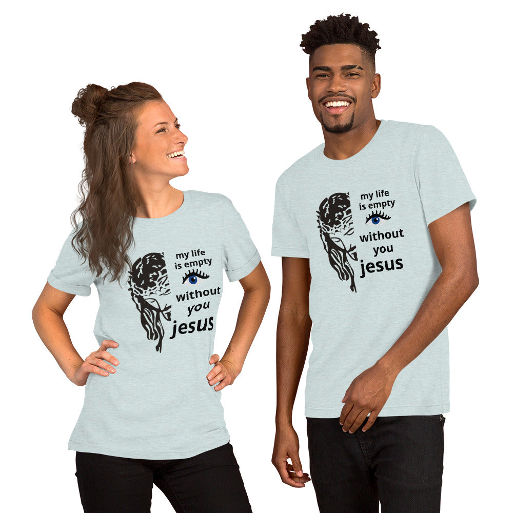 "LIFE WITH JESUS..."/Unisex t-shirt