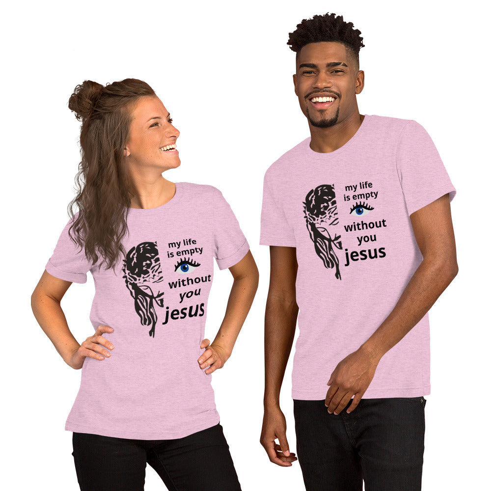 "LIFE WITH JESUS..."/Unisex t-shirt