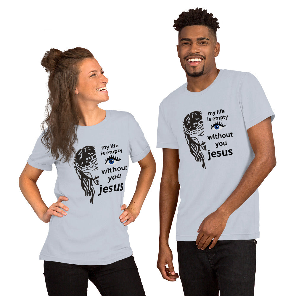 "LIFE WITH JESUS..."/Unisex t-shirt