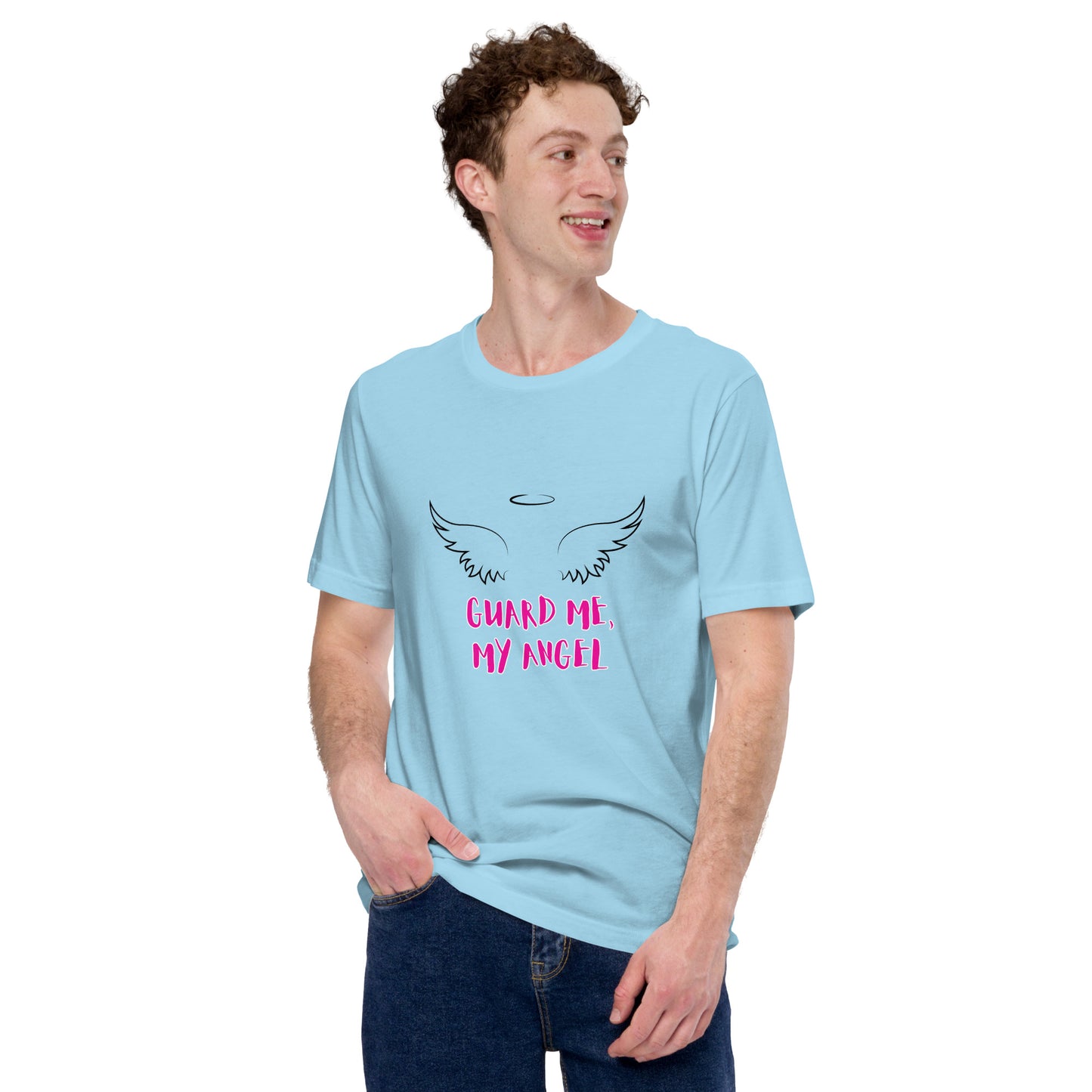 Guard Me, My Angel Unisex t-shirt