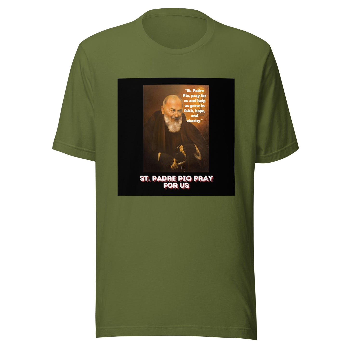 St. Padre Pio Unisex t-shirt