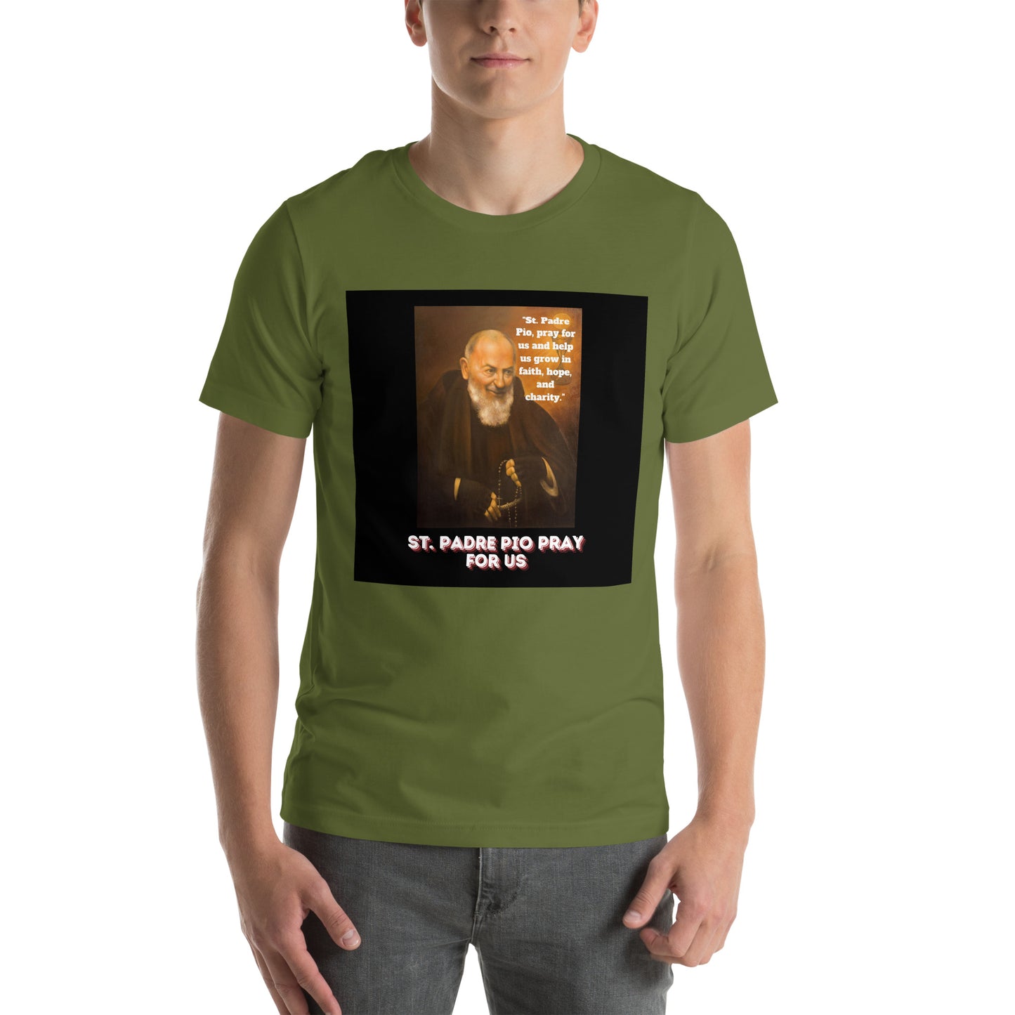 St. Padre Pio Unisex t-shirt