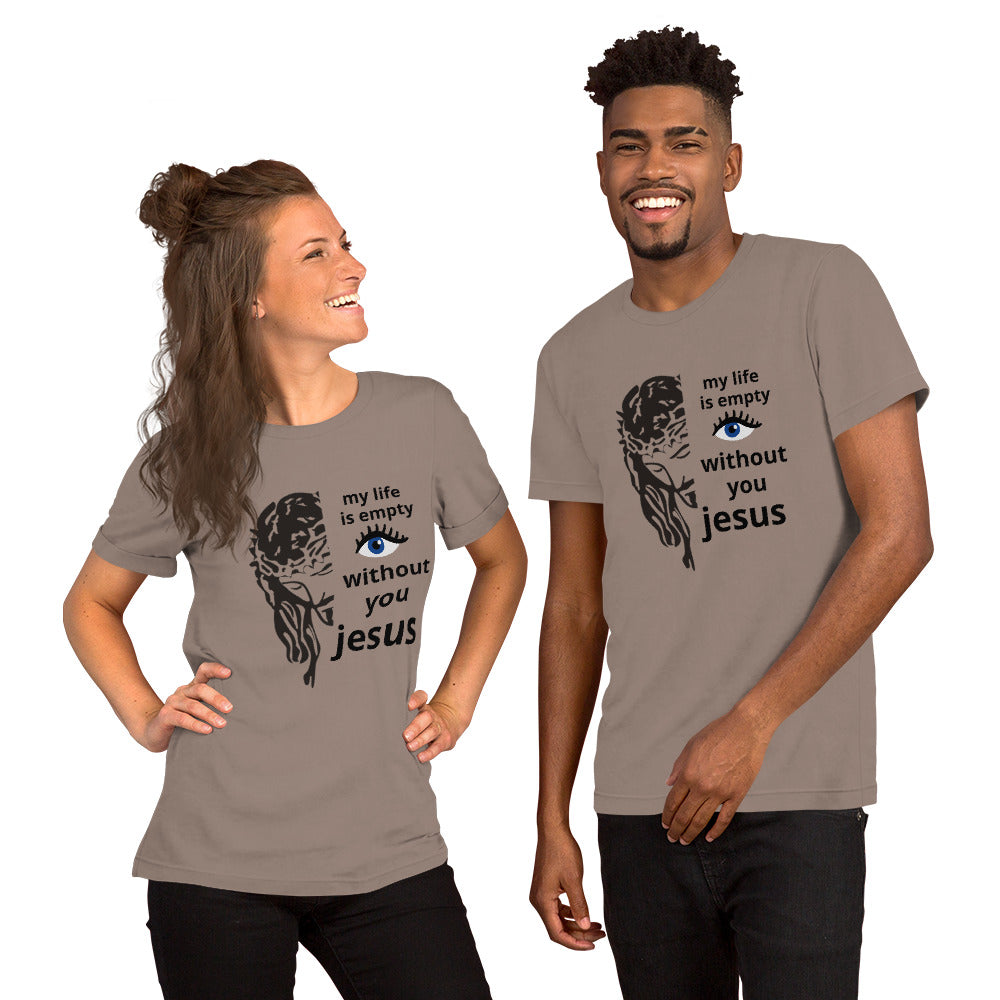 "LIFE WITH JESUS..."/Unisex t-shirt