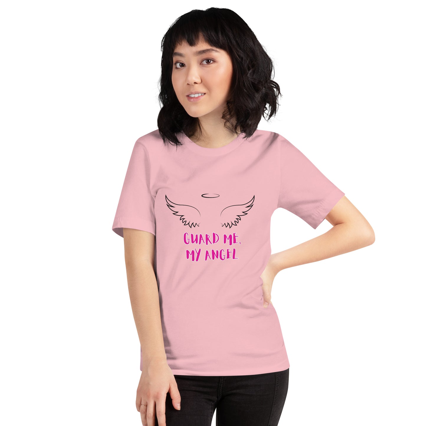 Guard Me, My Angel Unisex t-shirt