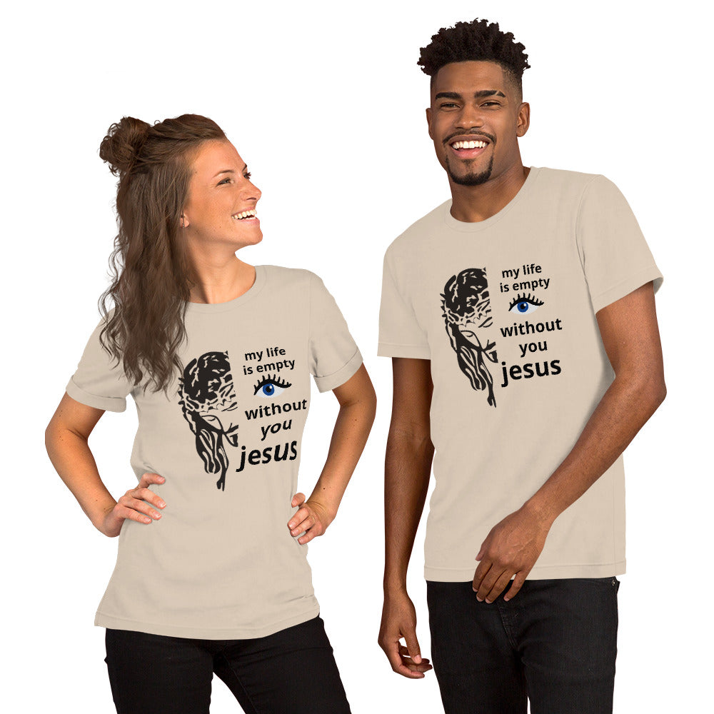 "LIFE WITH JESUS..."/Unisex t-shirt