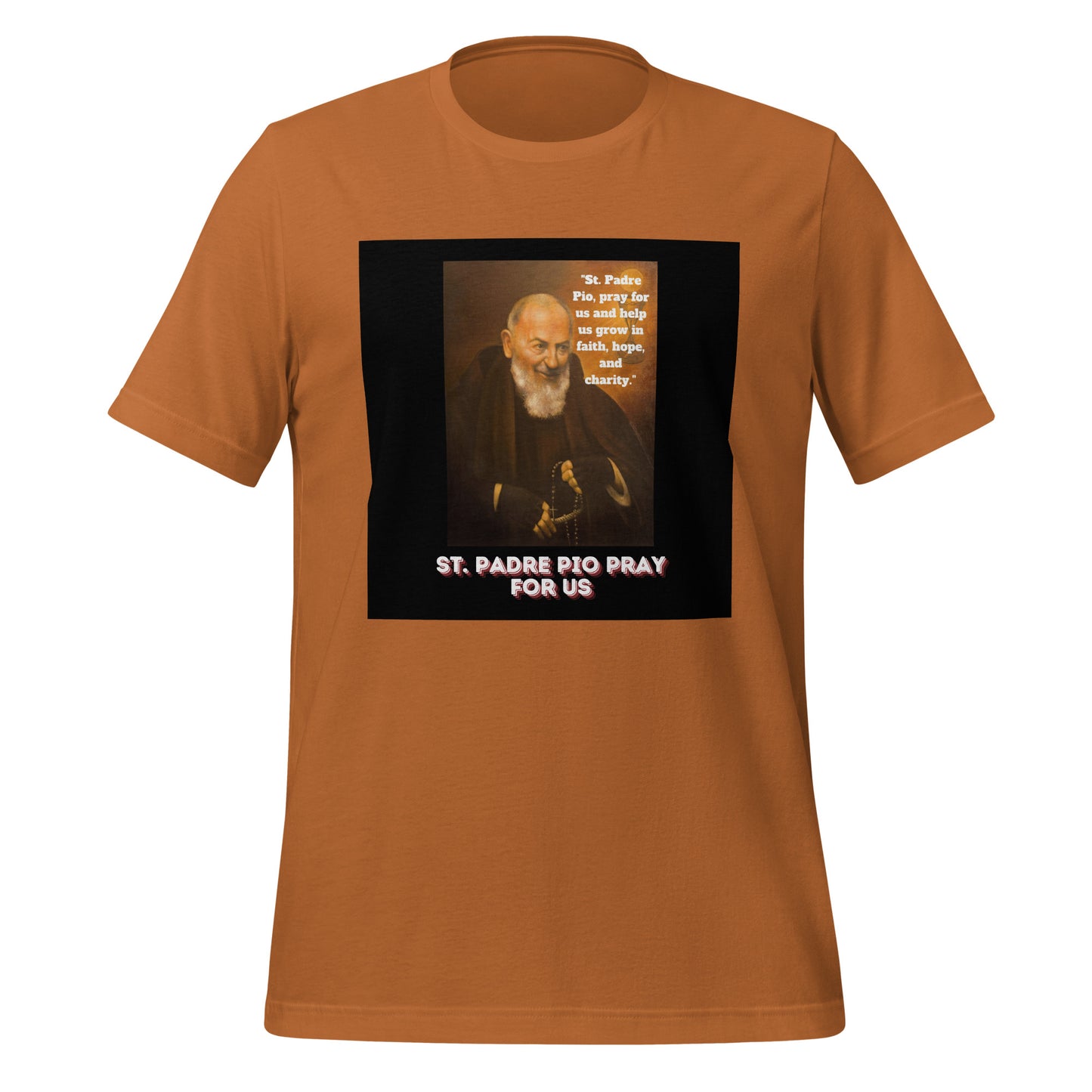 St. Padre Pio Unisex t-shirt