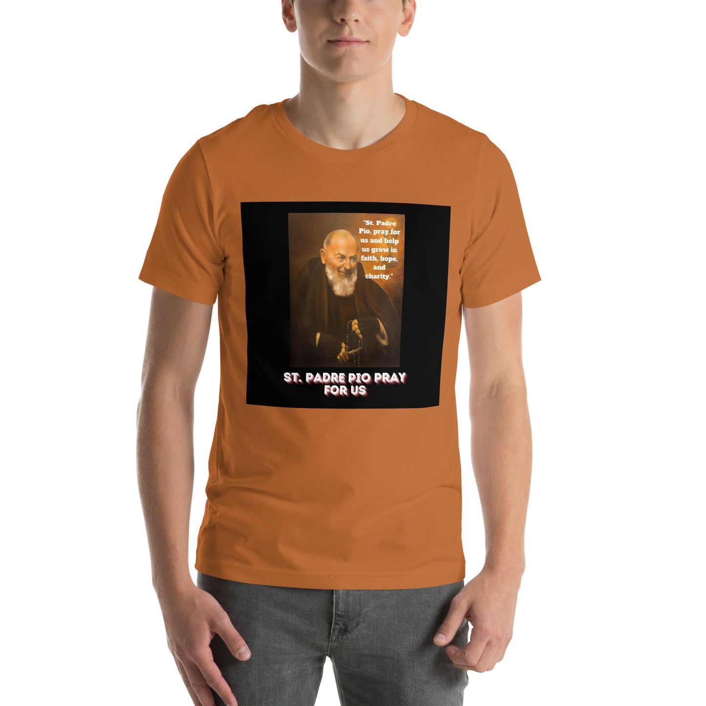 St. Padre Pio Unisex t-shirt