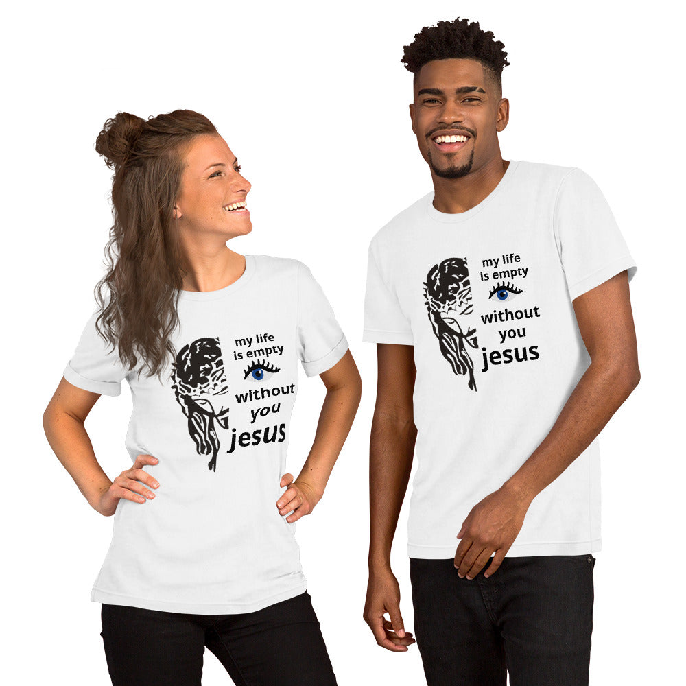 "LIFE WITH JESUS..."/Unisex t-shirt