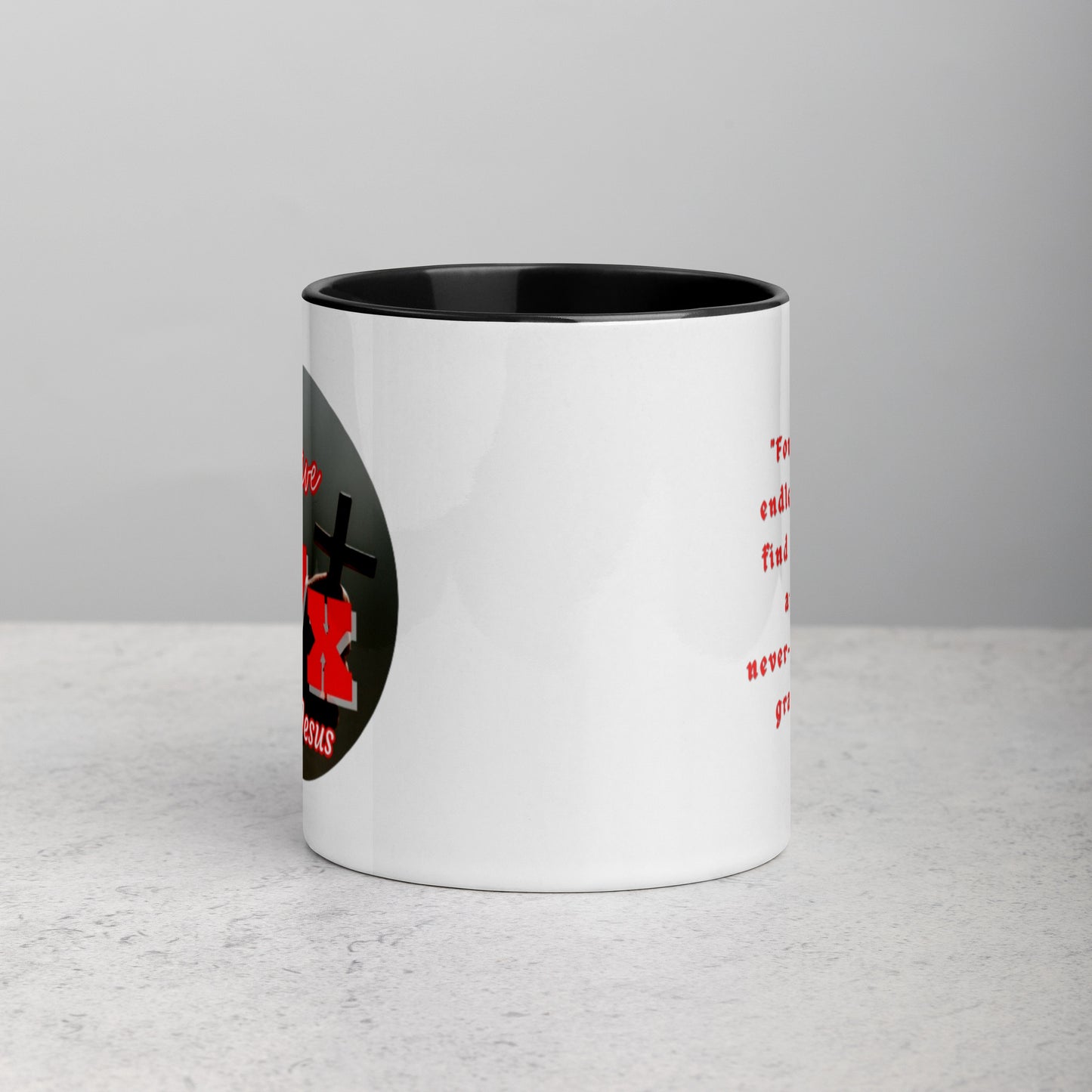 "77x" Mug with Color Inside