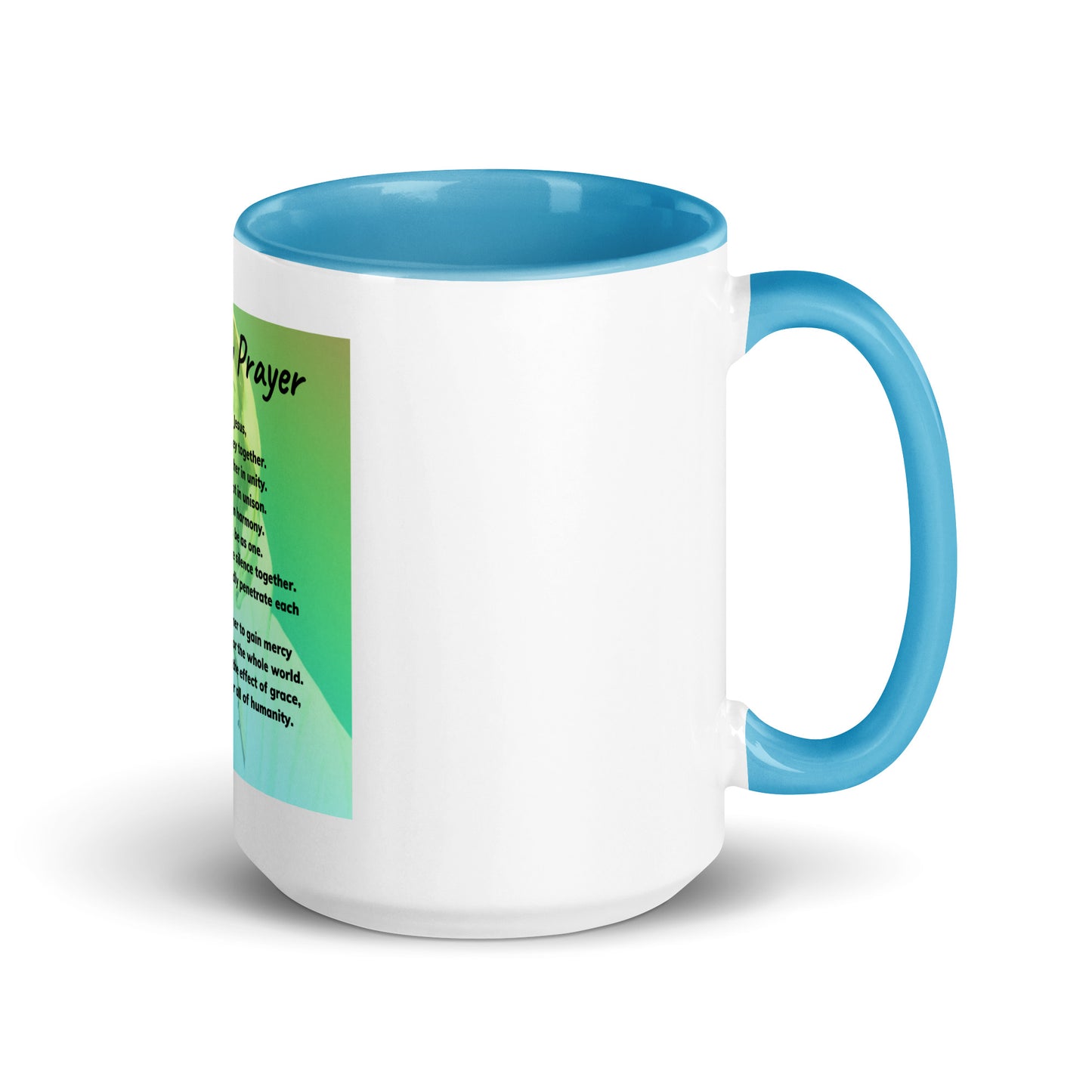 THE UNITY PRAYER Mug with Color Inside