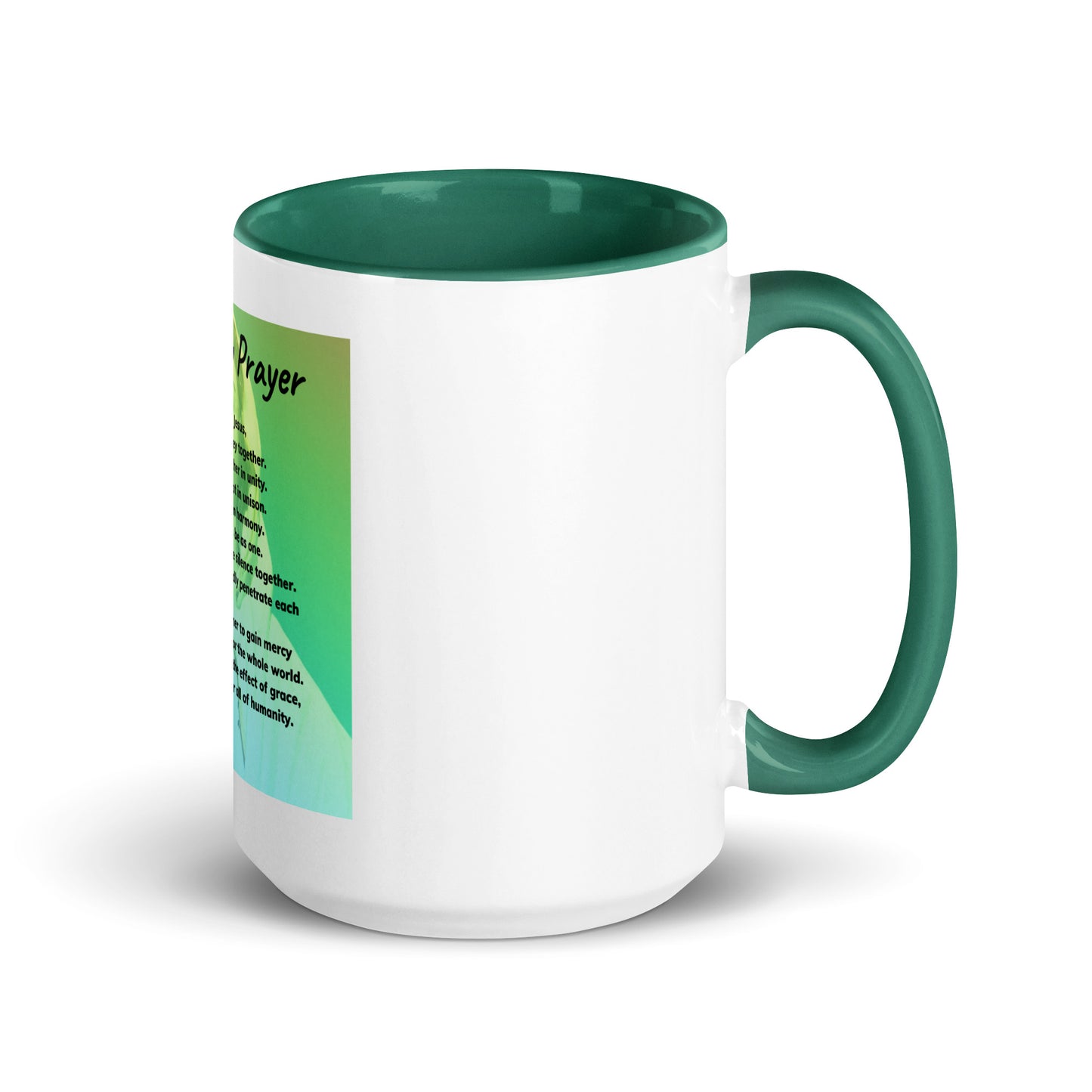 THE UNITY PRAYER Mug with Color Inside