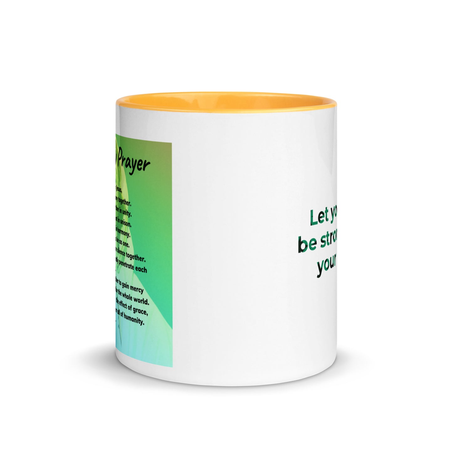 THE UNITY PRAYER Mug with Color Inside