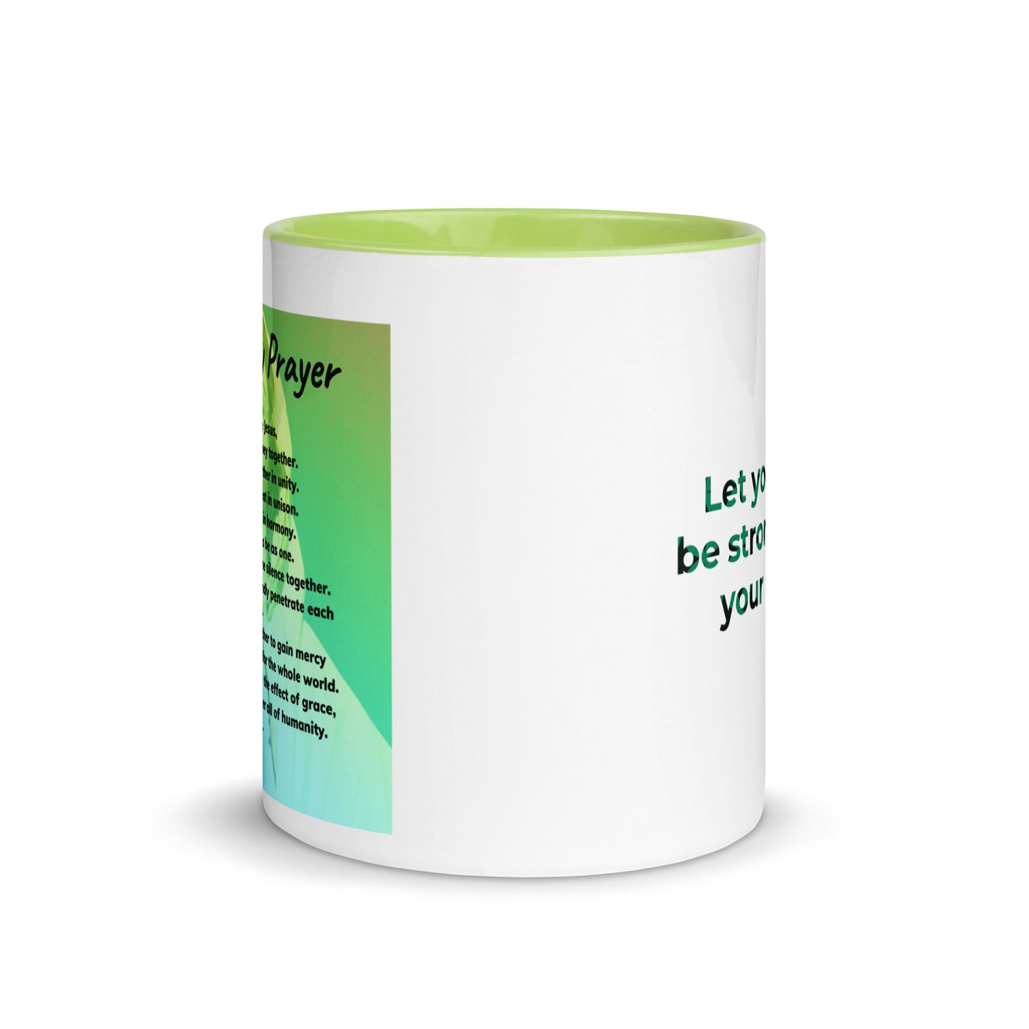 THE UNITY PRAYER Mug with Color Inside