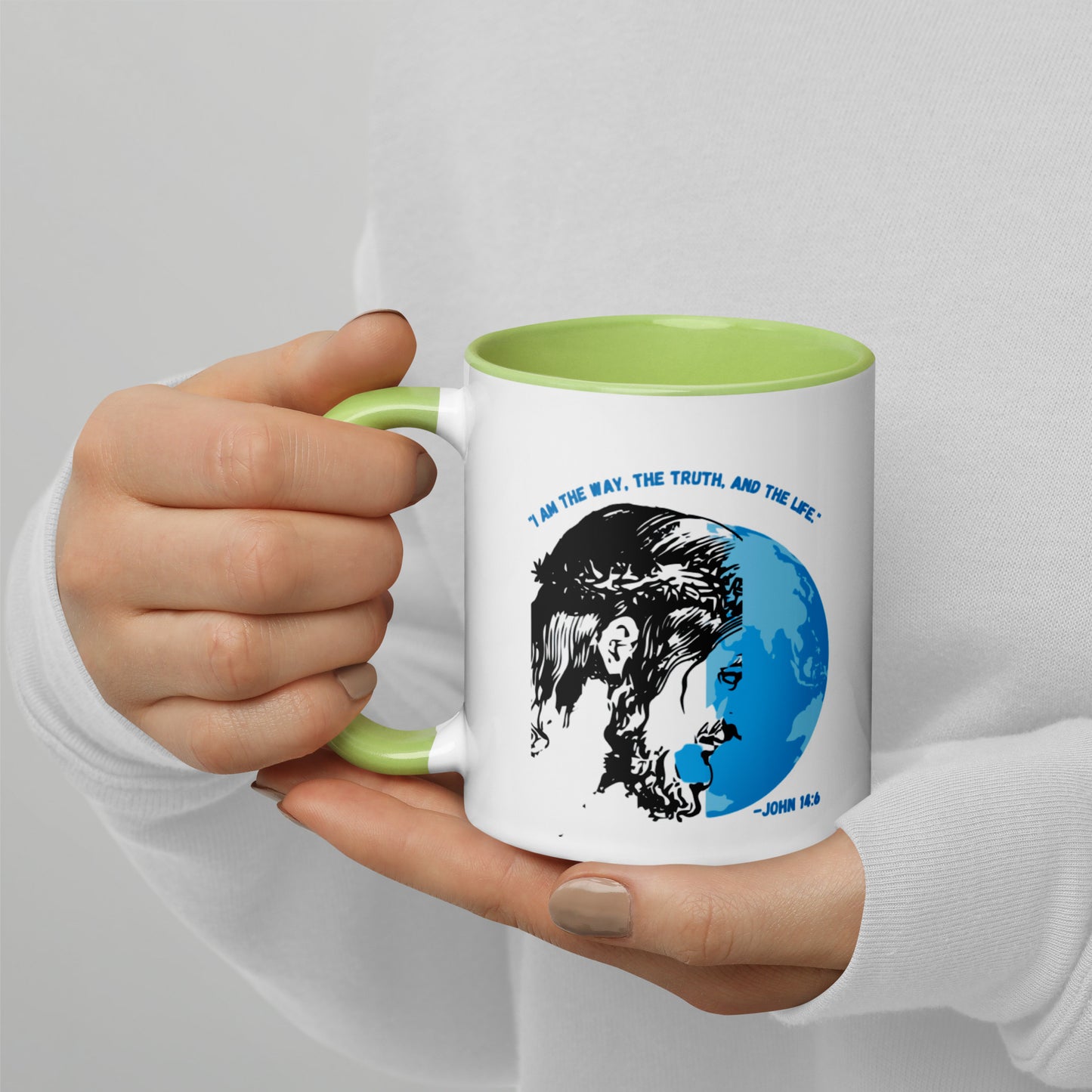 "I am the Way" /Mug with Color Inside