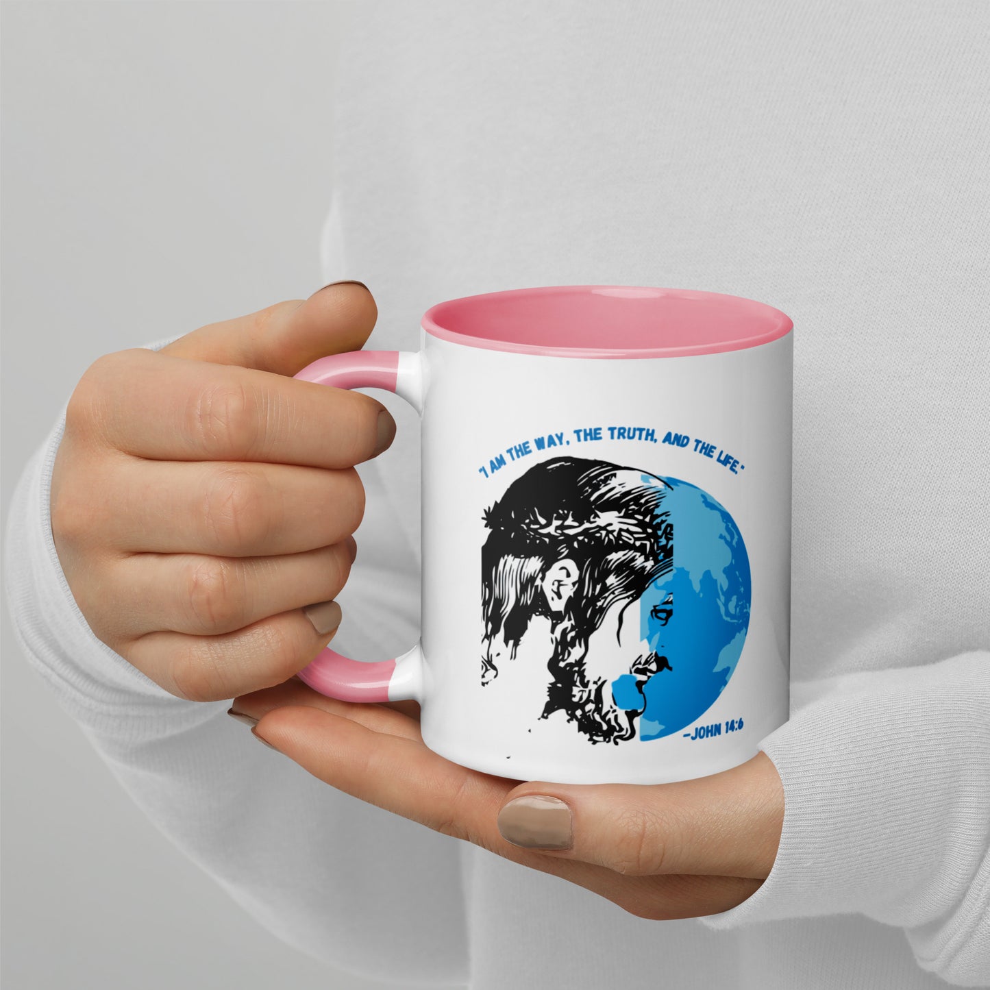 "I am the Way" /Mug with Color Inside