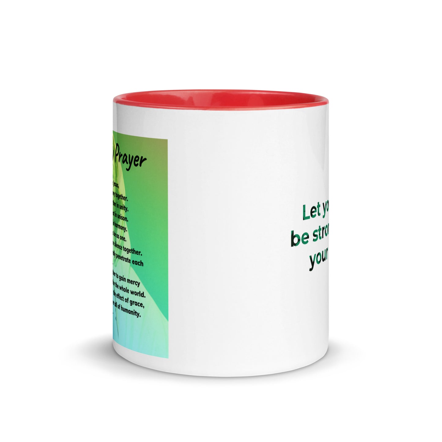 THE UNITY PRAYER Mug with Color Inside