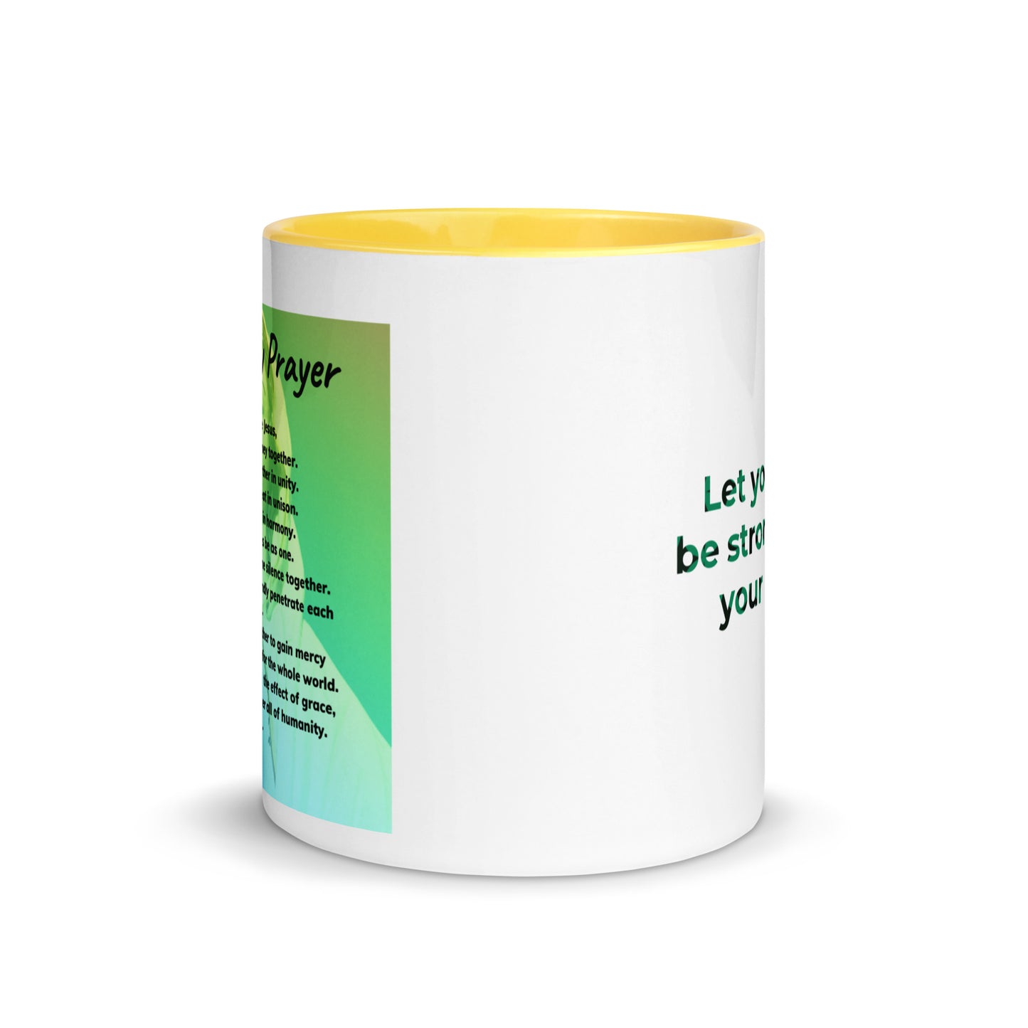 THE UNITY PRAYER Mug with Color Inside