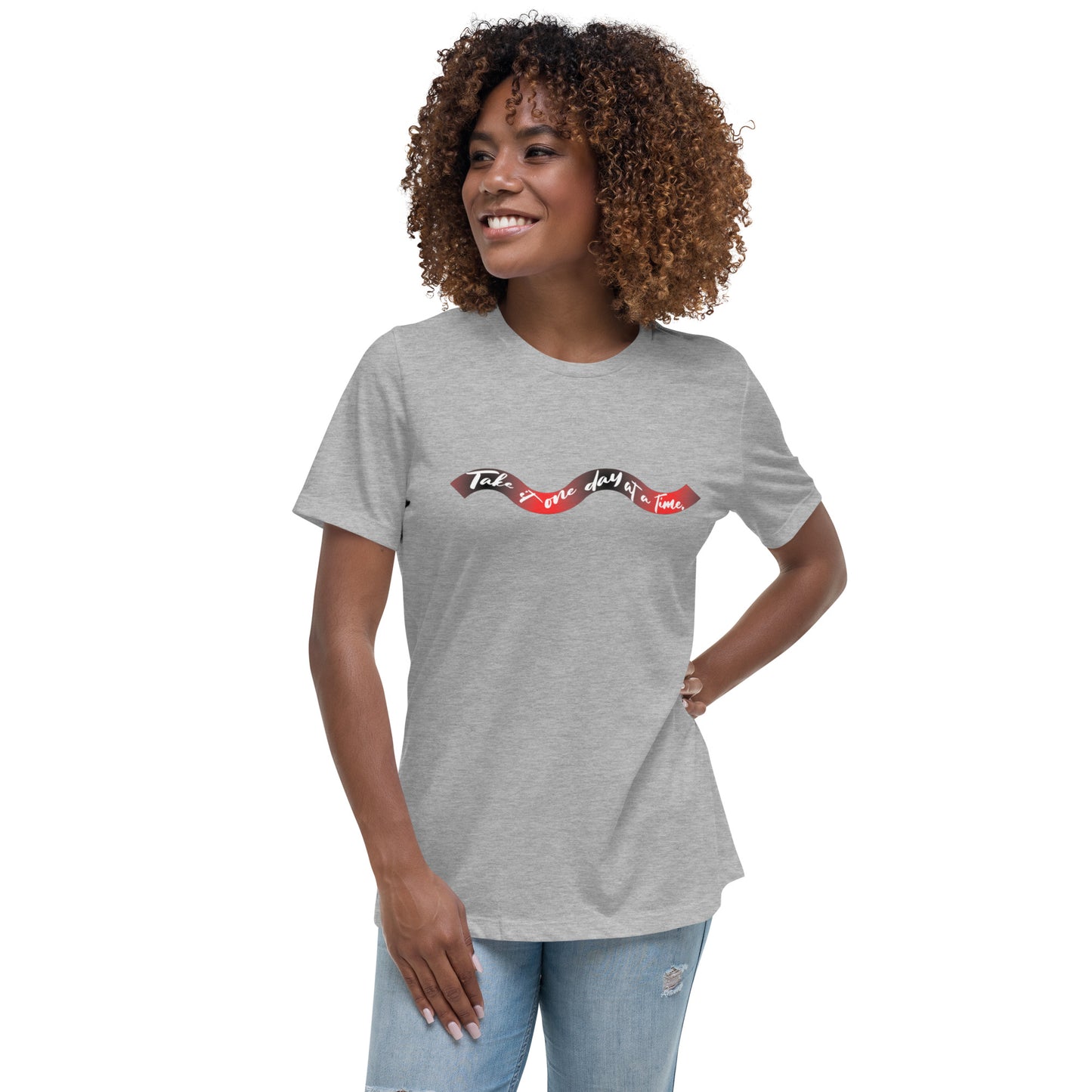 "TAKE IT..."/Women's Relaxed T-Shirt