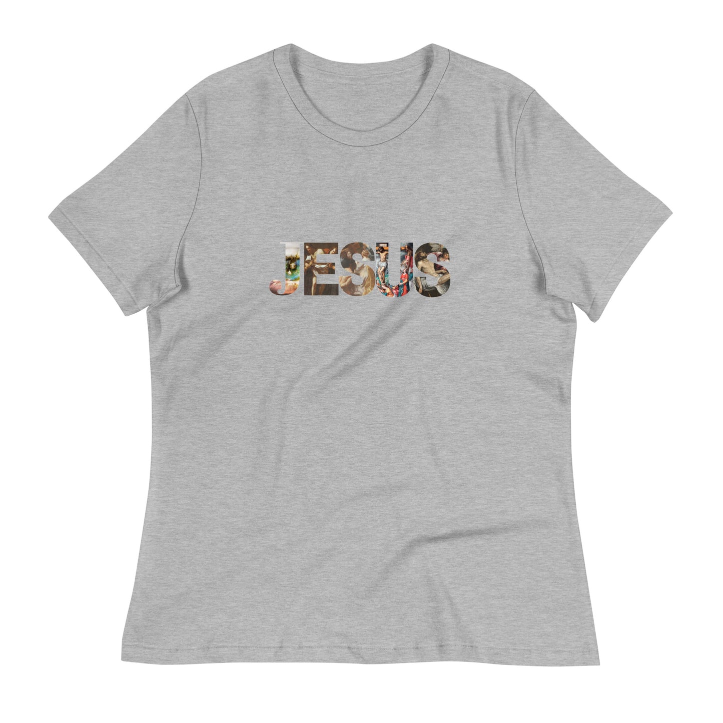 "JESUS"/ Women's Relaxed T-Shirt