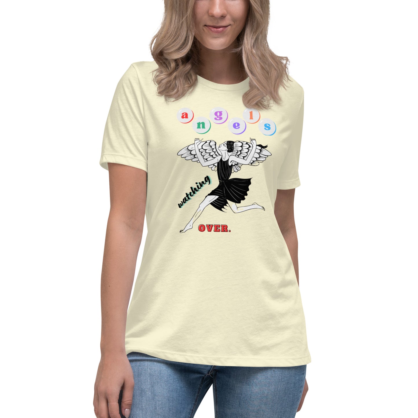 "ANGEL'S..."/ Women's Relaxed T-Shirt