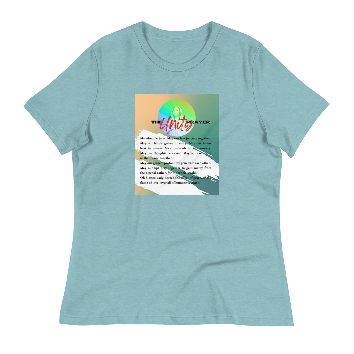 "THE UNITY PRAYER" SHIRT1/ Women's Relaxed T-Shirt