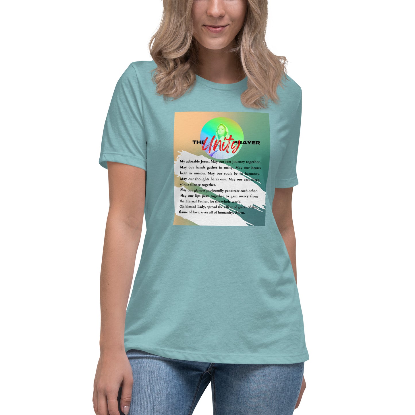 "THE UNITY PRAYER" SHIRT1/ Women's Relaxed T-Shirt