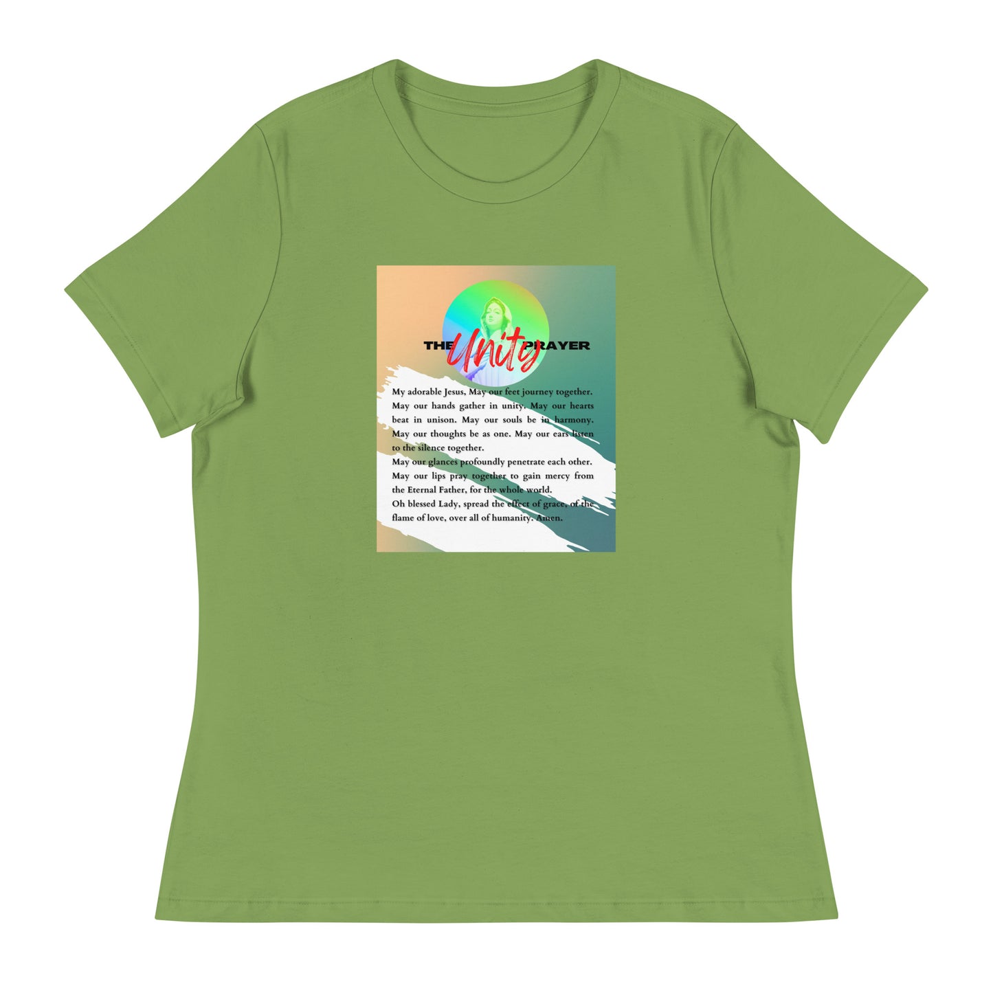 "THE UNITY PRAYER" SHIRT1/ Women's Relaxed T-Shirt