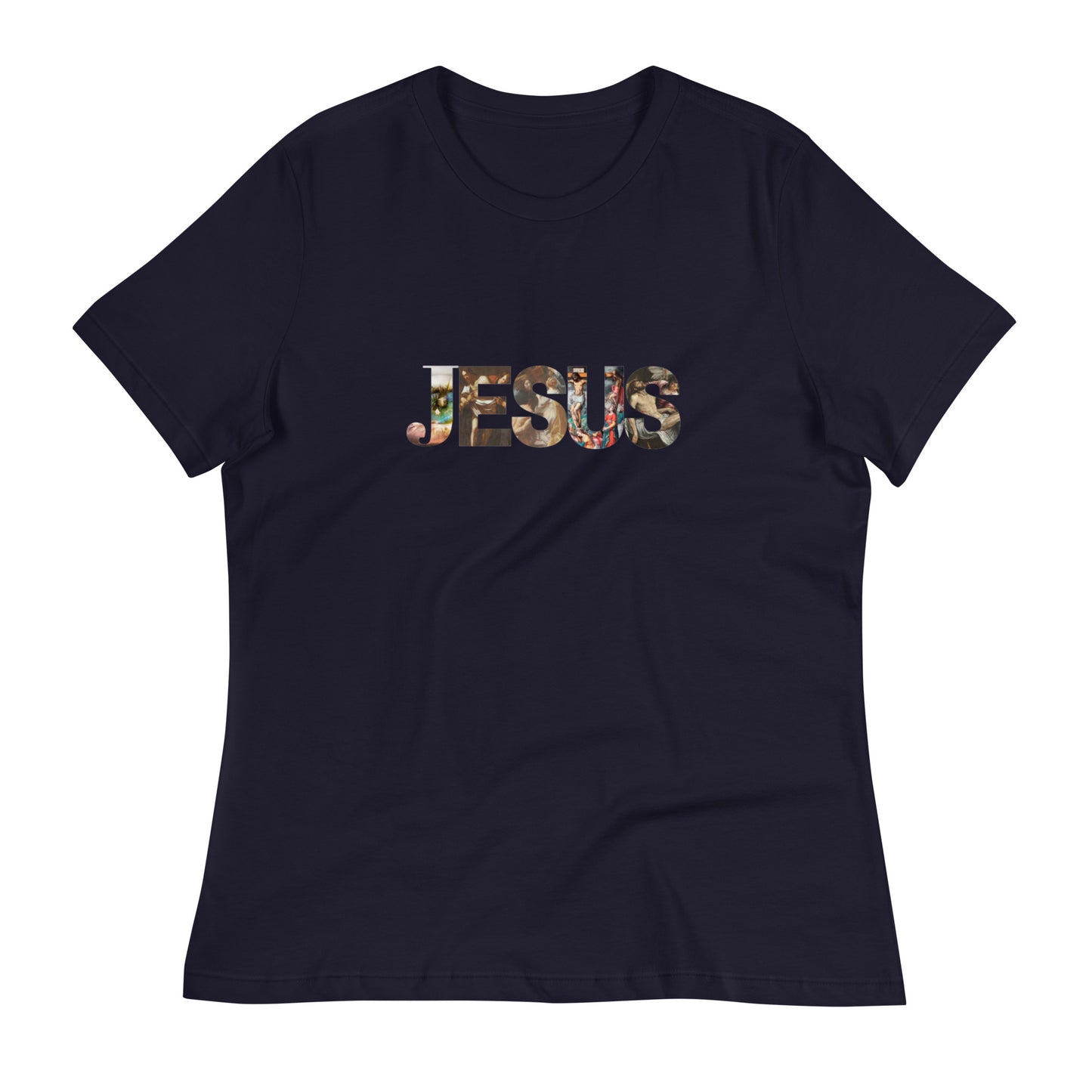 "JESUS"/ Women's Relaxed T-Shirt