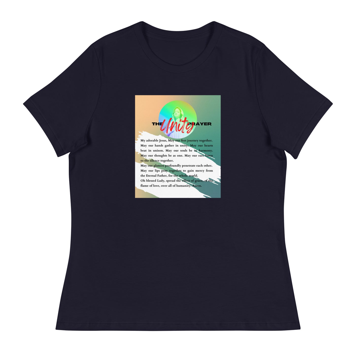 "THE UNITY PRAYER" SHIRT1/ Women's Relaxed T-Shirt