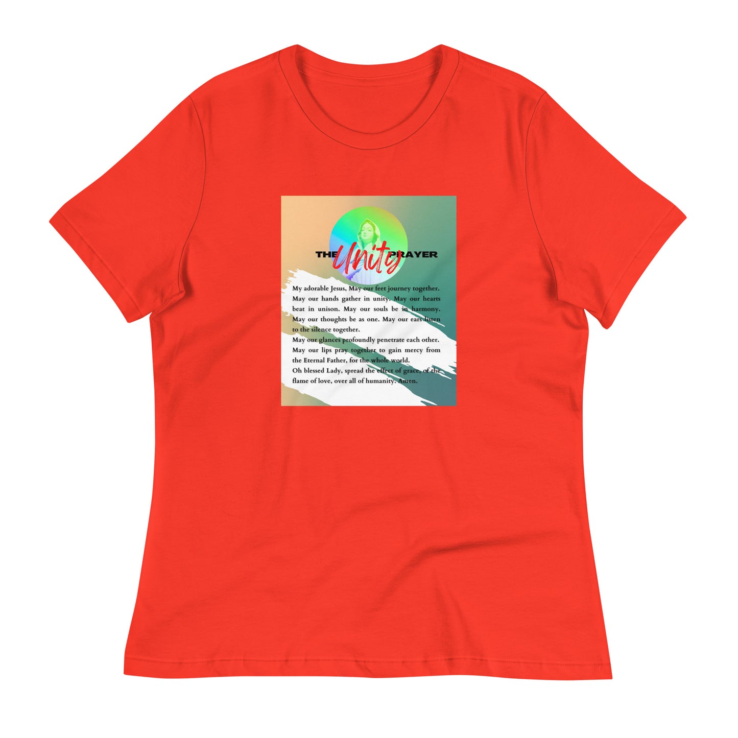 "THE UNITY PRAYER" SHIRT1/ Women's Relaxed T-Shirt