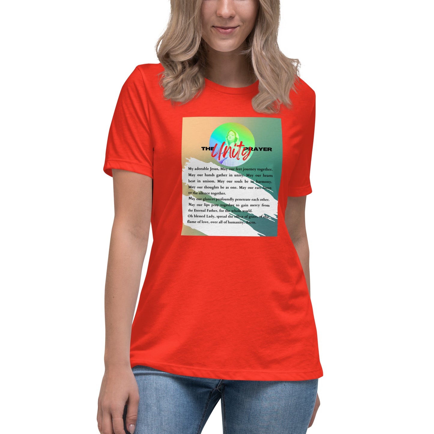 "THE UNITY PRAYER" SHIRT1/ Women's Relaxed T-Shirt