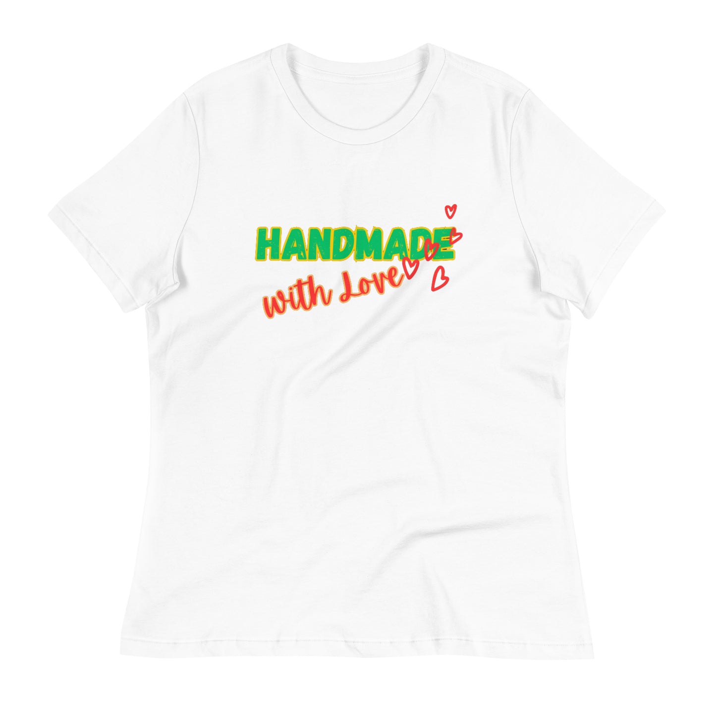 "HANDMADE..."/Women's Relaxed T-Shirt