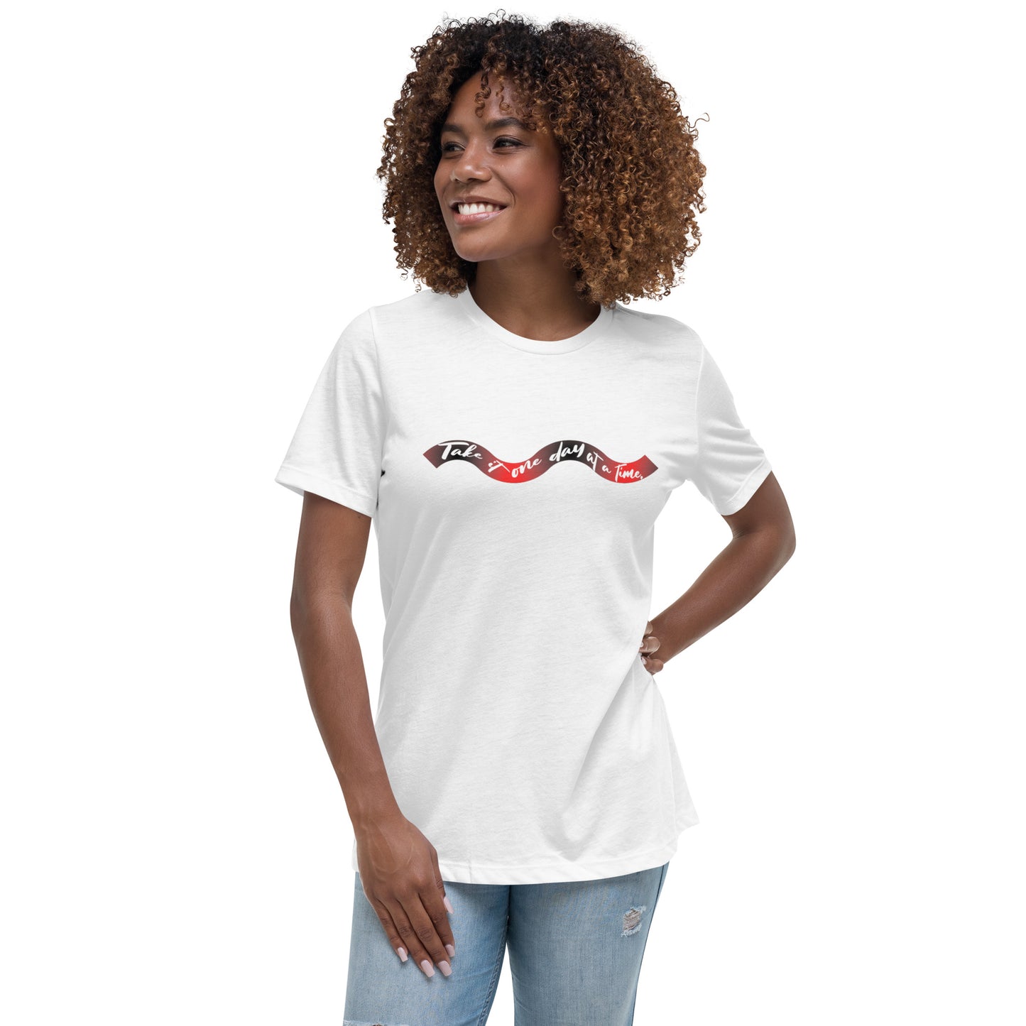 "TAKE IT..."/Women's Relaxed T-Shirt