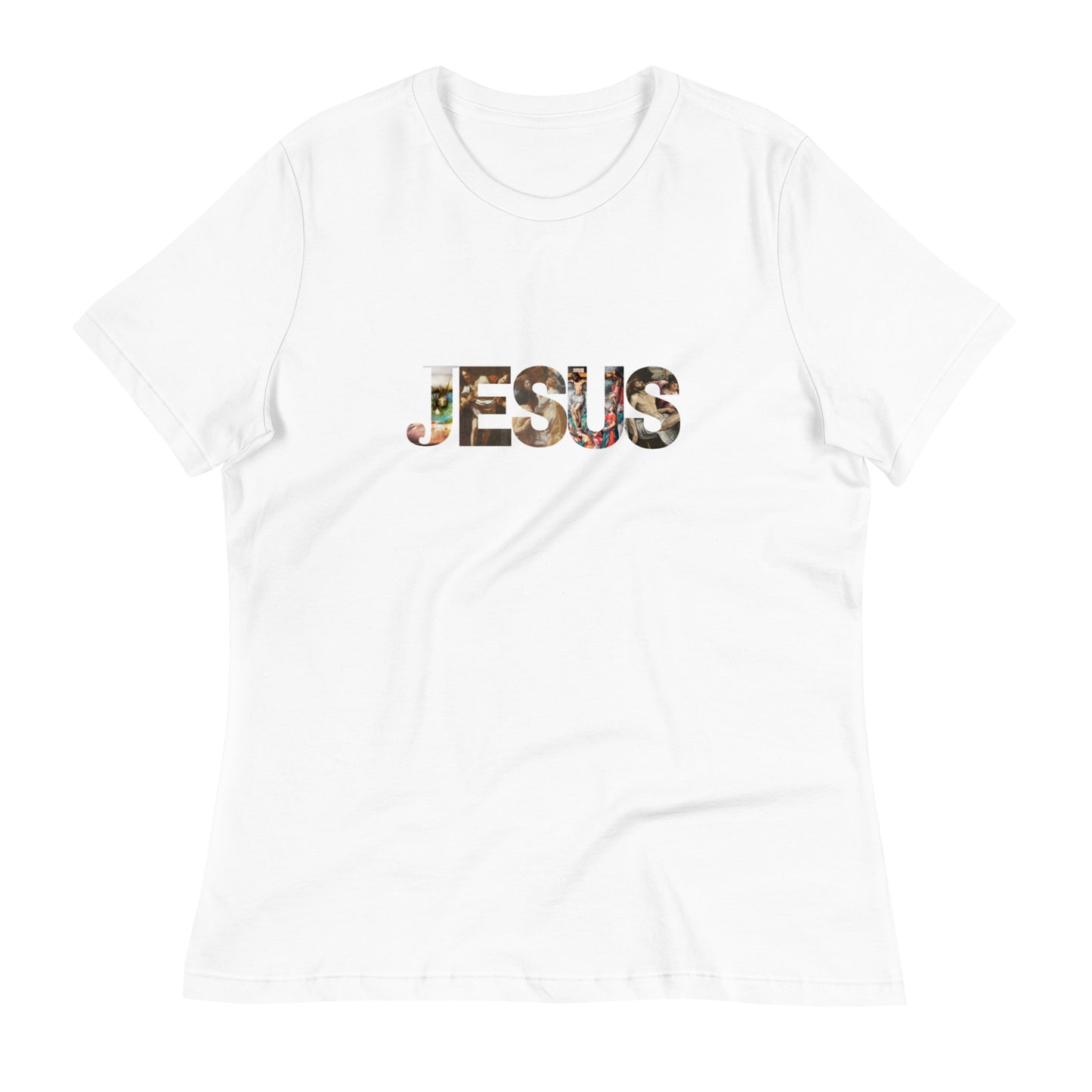 "JESUS"/ Women's Relaxed T-Shirt